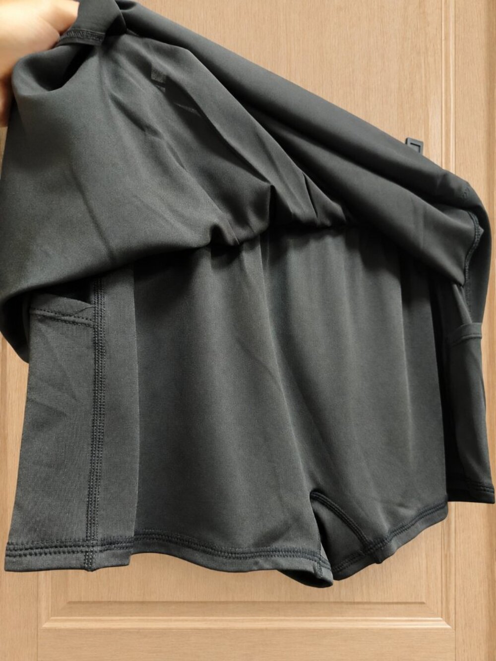 Black Alo Yoga Match Point Tennis Skirt NWT🛒Summer Versatile Athleisure🌞 - Picture 4 of 6